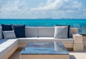 ARTILA ISLA MUJERES-PENTHOUSE FRENTE A LA PLATA CON JACUZZI.